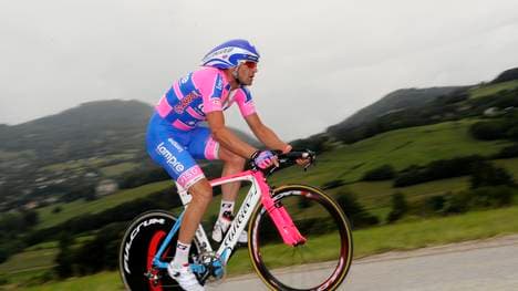 Italy's Alessandro Petacchi competes in