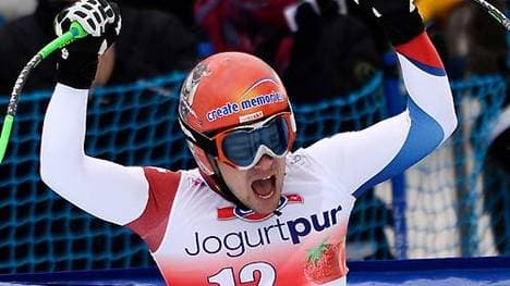 2014 triumphierte Patrick Küng bei der Weltcup-Abfahrt in Wengen