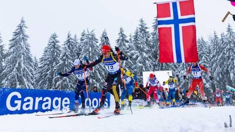 David Zobel (Nr. 12) kämpfte auf der Schlussrunde wacker