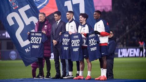 PSG bindet auch diverse Spieler an sich 