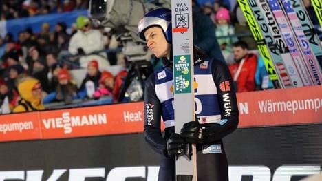 Andreas Wellinger hatte in Japan Pech mit dem Wind