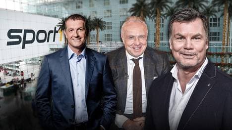 Doppelpass mit Michael Rummenigge und Thomas Strunz