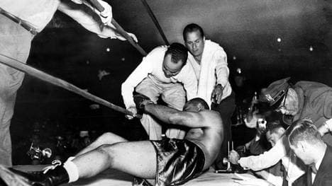 Joe Louis verlor seinen letzten Kampf gegen Rocky Marciano klar