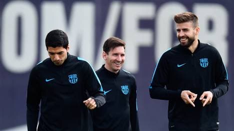 Barcelona Training Session and Press Conference