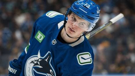 Bei den Canucks nicht glücklich: NHL-Profi Lukas Reichel