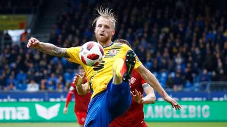 Philipp Hofmann gelang mit Eintracht Braunschweig ein wichtiger Punktgewinn