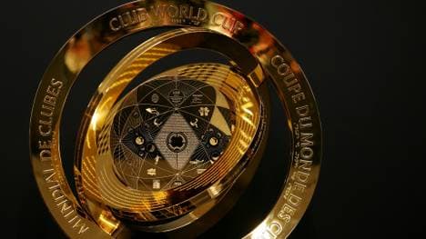 Die Trophäe der Klub-WM