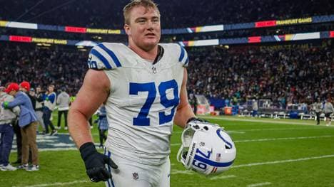 Bernhard Raimann von den Indianapolis Colts