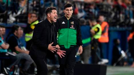 Diego Simeone hat die höchste Niederlage seiner Amtszeit einstecken müssen