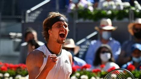 Geht mit Vorfreude ins Halbfinale: Alexander Zverev