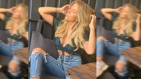 Ina Aogo schließt zum Wochenstart die Augen