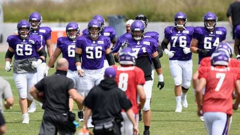 Bei den Minnesota Vikings soll es insgesamt zwölf Coronafälle gegeben haben