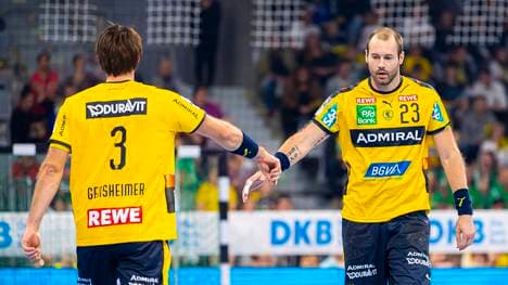 Steffen Fäth (r.) wird die Rhein-Neckar Löwen verlassen