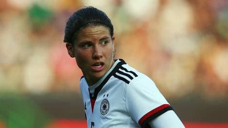 Annike Krahn von Paris St. Germain weilt derzeit bei der Deutschen Nationalmannschaft