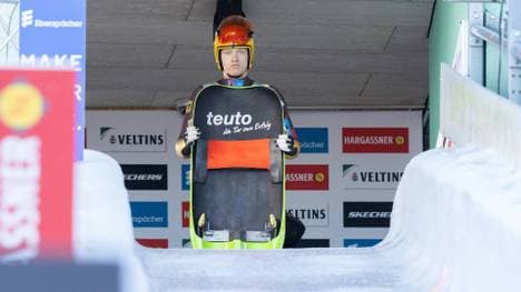 EM-Silber: Rodler Max Langenhan