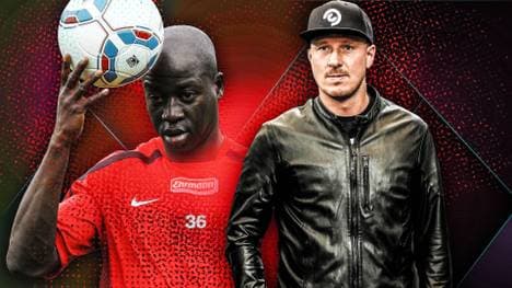 Mike Hanke (r.) spricht über die Vorwürfe von Garra Dembélé