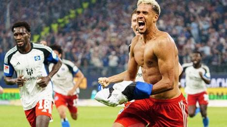 Überragend beim Saisonauftakt: HSV-Doppeltorschütze Robert Glatzel