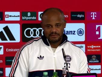 Vincent Kompany reagiert auf die Vertragsverlängerung von Bayerns Sportvorstand Max Eberl.