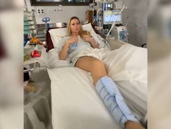 Die US-Amerikanische Ski-Legende Lindsey Vonn gibt nach ihrem Horrorsturz bei der olympischen Abfahrt ein positives Update auf ihrem Weg zur Genesung. 