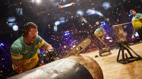 In Prag suchen die besten Holzfäller der Welt ihren König