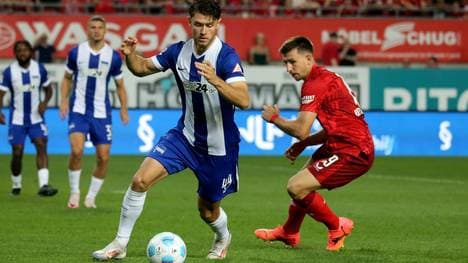 Linus Gechter (l.) muss passen