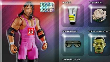 Ein Blick in die Zukunft? Tim Wiese will bald seinen ersten Auftritt als Wrestler feiern