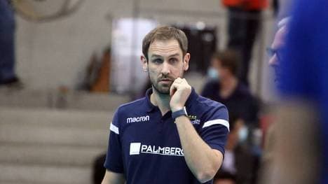 Schwerins Trainer Felix Koslowski sah das Aus im DVV-Pokal