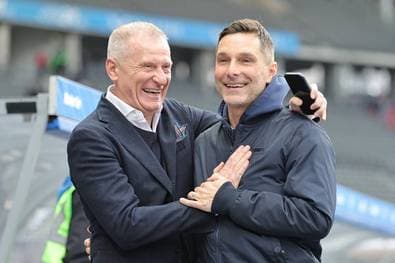 Rückendeckung für Hertha-Trainer Leitl