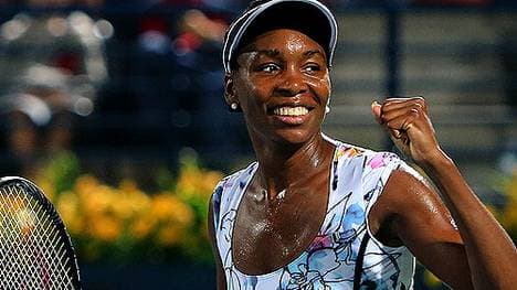 Venus Williams hielt vor Sabine Lisicki den Rekord für den härtesten Auschlag