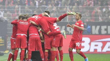 Union Berlin jubelt über den Heimsieg gegen den SC Freiburg