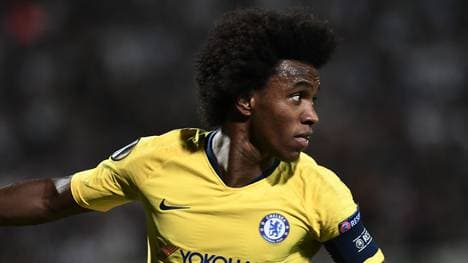 Willian erzielte das entscheidende Tor für den FC Chelsea