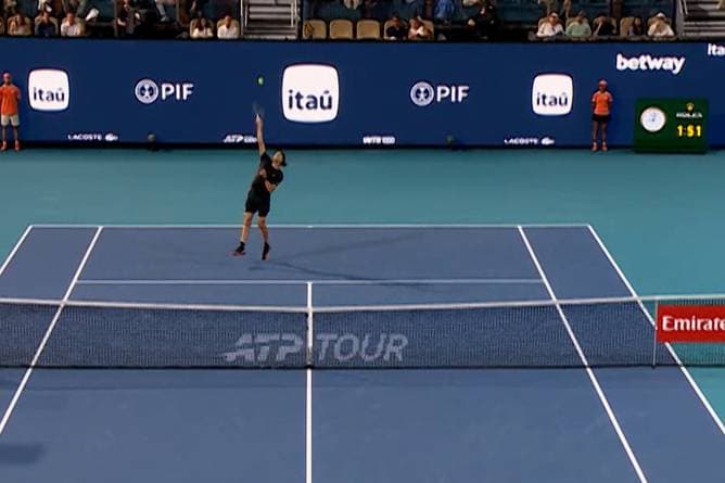 Hier versagen Zverev gegen Sinner völlig die Nerven