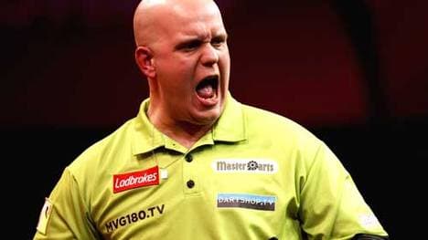 Michael van Gerwen geht als Favorit in die Darts-WM in diesem Jahr