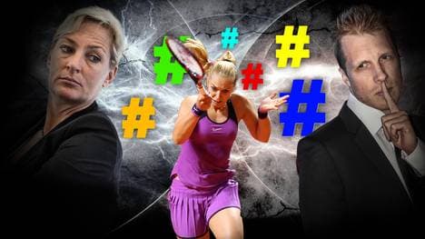 Barbara Rittner und Oliver Pocher zu Sabine Lisicki