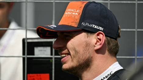 Rennfahrer Max Verstappen