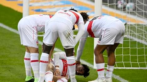 Nicolás González verletzt sich beim zweiten VfB-Treffer