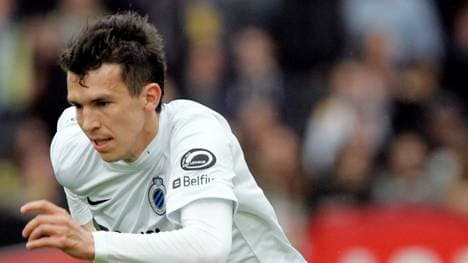 Waldemar Sobota im Trikot des FC Brügge