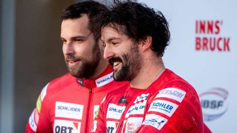 Michael Vogt und Sandro Michel (l.) 