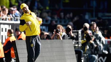 Jürgen Klopp gegen den SC Paderborn