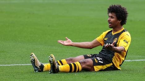 Karim Adeyemi von Borussia Dortmund hat in dieser Saison drei Tore erzielt
