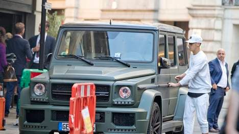 Die Autos der Fußball-Promis mit Ronaldo, Aubameyang und Co.