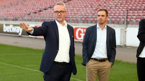 VfB-Vorstandschef Alexander Wehrle hat sich unter anderem Philipp Lahm als Berater an seine Seite geholt 