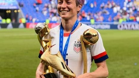 Rapinoe und Co. erhalten gleiche Bezahlung wie Männer