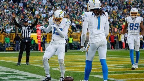 NFL-Routinier Keenan Allen (Nummer 13) kehrt zu seinen Los Angeles Chargers zurück