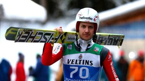 Simon Ammann stürzte bei der Vierschanzentournee schwer