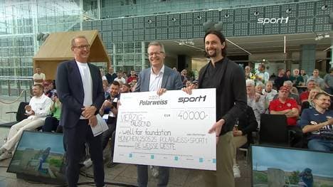 Weisse Westen für sauberes Wasser in Ostafrika: Gemeinnützige Aktion von SCHÖNER WOHNEN Polarweiss und SPORT1 unterstützt die well:fair Stiftung von Neven Subotic mit 40.000 Euro  