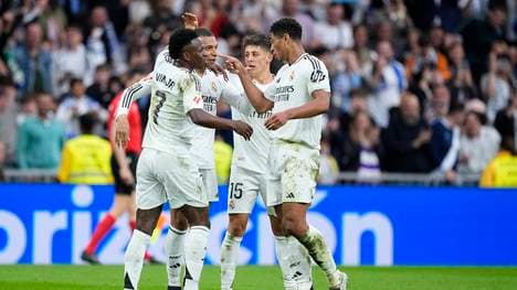 Kylian Mbappé erzielte für Real Madrid einen Doppelpack