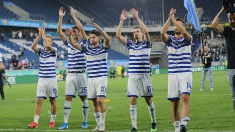 Der MSV Duisburg ist Tabellenführer