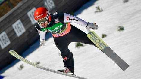 Markus Eisenbichler flog in Planica auf den dritten Platz