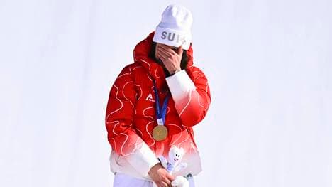 Mathilde Gremaud gewann für die Schweiz Gold im Slopestyle